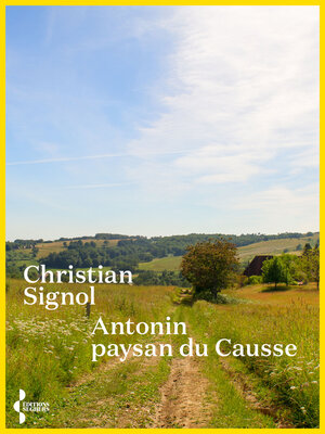 cover image of Antonin, paysan du causse